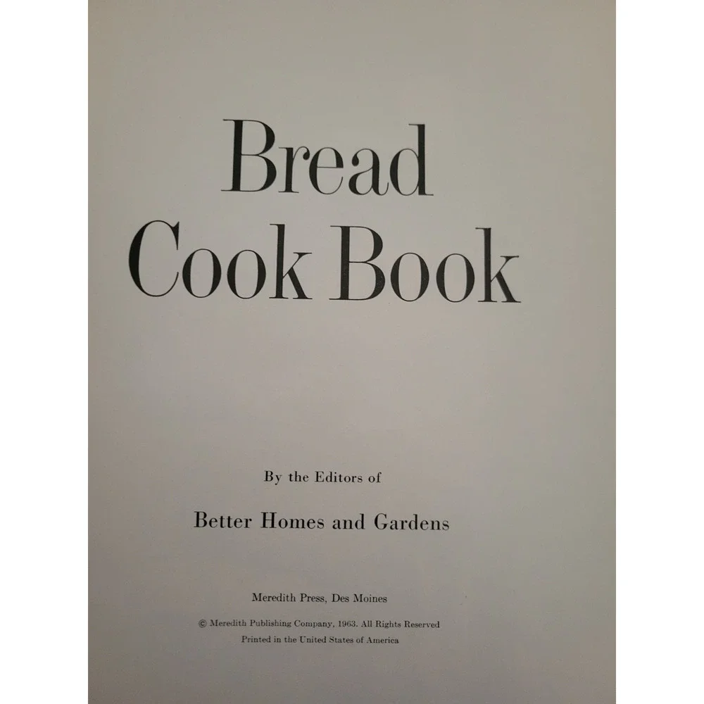 Better Homes Gardens‎ Cookbooks Ground Meat & Bread Vtg 1963 & 1969 Hardcover